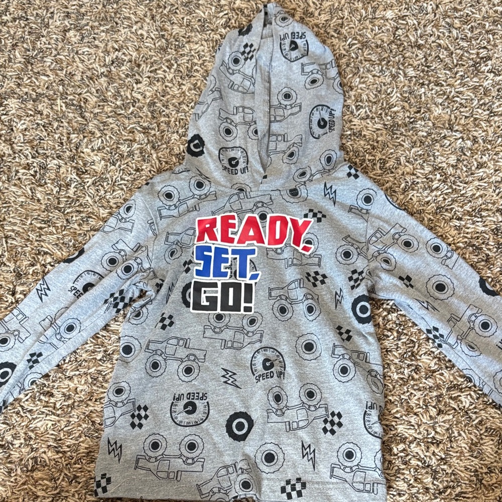 Garanimals Gray 'Ready Set Go' Kids' Hoodie